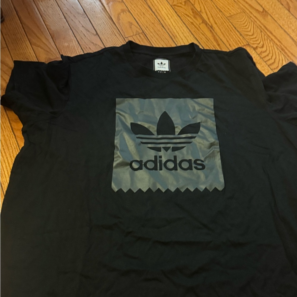 Adidas Black Crewneck with  Logo